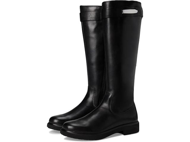 (取寄) エコー レディース 25 ウム トール ニー ハイ ブーツ ECCO women Amsterdeam 25 MM Tall Knee High Boot Black
