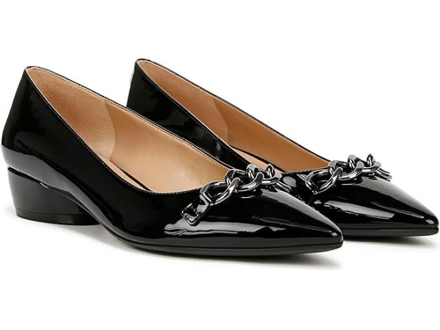 (取寄) ナチュラライザー レディース ベッカ パンプス Naturalizer women Naturalizer Becca Pumps Black Faux Leather