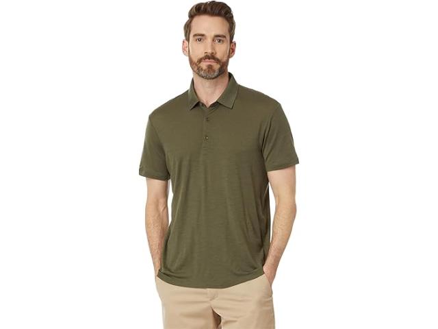 (取寄) アイスブレイカー メンズ 150 テック ライト 3 ショート スリーブ ポロ Icebreaker men 150 Tech Lite III Short Sleeve Polo Loden