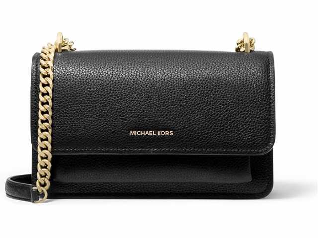 (取寄) マイケルコース レディース クレア ラージ ショルダー MICHAEL Michael Kors women MICHAEL Michael Kors Claire Large Shoulder Blackの通販は