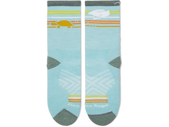 (取寄) ダーンタフバーモント レディース ペイサー ミクロ クルー ウルトラ-ライトウエイト ウィズ クッション Darn Tough Vermont women Pacer Micro Crew Ultra-Lightweight with Cushion Glacier