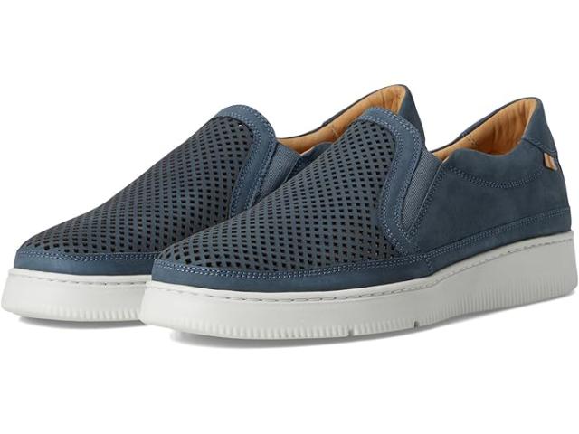 (取寄) サミュエル ハバード レディース フェザーライト ラグナ スリッポン Samuel Hubbard women Featherlight Laguna Slip-On Steel Blue Nubuck