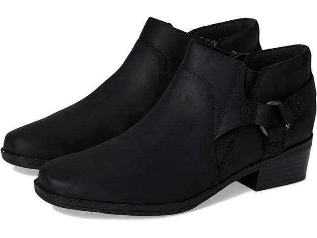 (取寄) クラークス レディース ジェマ Clarks women Danyelle Gema Black Oily Leather