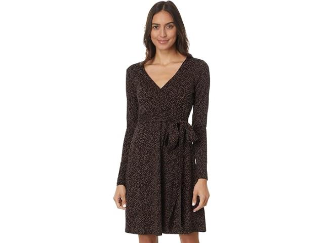 (取寄) トードアンドコー レディース キュー ラップ ロング スリーブ ドレス Toad&Co women Toad&Co Cue Wrap Long Sleeve Dress Black Dot Printの通販は