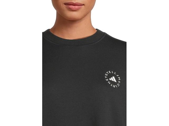 (取寄) アディダス バイ ステラマッカートニー レディース ルーズ スウェットシャツ adidas by Stella McCartney women adidas by Stella McCartney Loose Sweatshirt IW6321 Blackの通販は