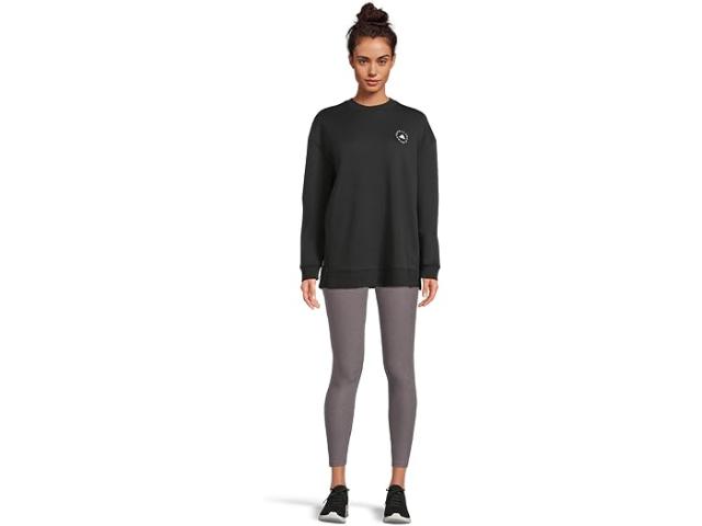 (取寄) アディダス バイ ステラマッカートニー レディース ルーズ スウェットシャツ adidas by Stella McCartney women adidas by Stella McCartney Loose Sweatshirt IW6321 Blackの通販は