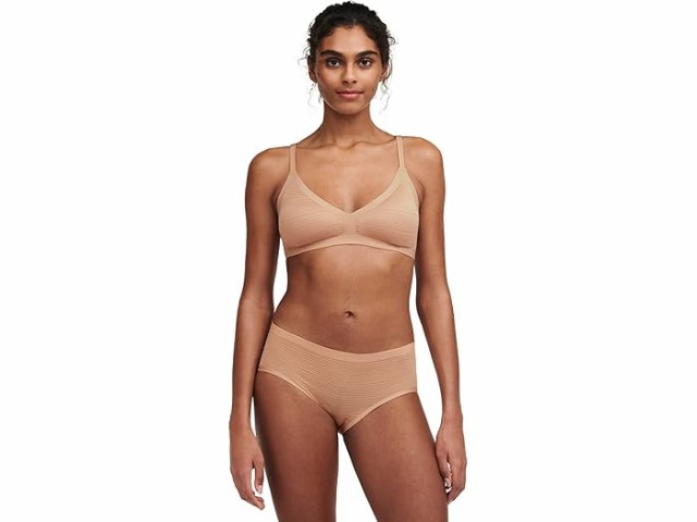 (取寄) シャンテル レディース ソフト ストレッチ ストライプ ブラレット W/ リムーバブル パッズ Chantelle women Chantelle Soft Stretch Stripes Bralette w/ Removable Pads Sirroccoの通販は