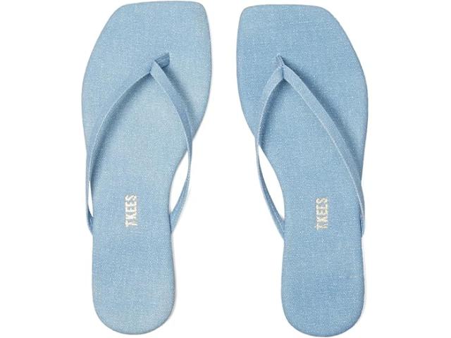 (取寄) ティキーズ レディース スクエア トゥ リリー TKEES women Square Toe Lily Washed Denim