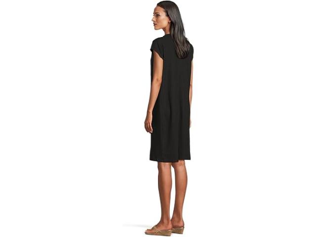 (取寄) アイリーン フィッシャー レディース ラウンド ネック ドレス Eileen Fisher women Round Neck Dress Black 取寄) アイリーン フィッシャー レディース ラウンド ネック ドレス
