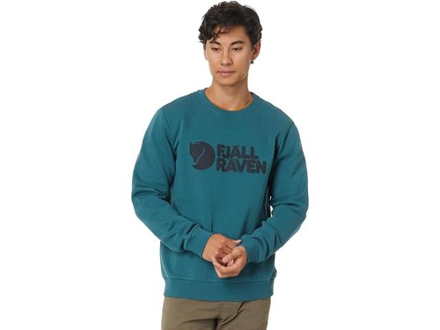 (取寄) フェールラーベン メンズ ロゴ セーター Fjllrven men Fjallraven Fjallraven Logo Sweater Deep Seaの通販は