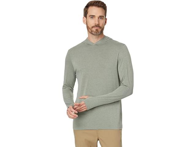 (取寄) フリーフライ メンズ バンブー シェード パーカー Free Fly men Bamboo Shade Hoodie Heather Agave Green