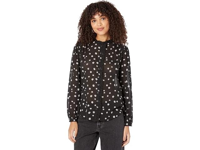 (取寄) ジョイー レディース アラン ボタンダウン トップ Joie women Alain Button-Down Top Caviar Multi