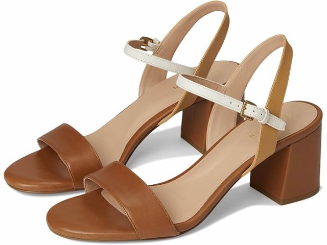 (取寄) コールハーン レディース ジョシー ブロック ヒール サンダル 65Mm Cole Haan women Josie Block Heel Sandal 65MM British Tan Leatherの通販は