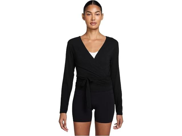 (取寄) ナイキ レディース ワン リラックスド-フィット ドライ-フィット トップ Nike women One Relaxed Dri-fit Top Black/Dark Smoke Grey