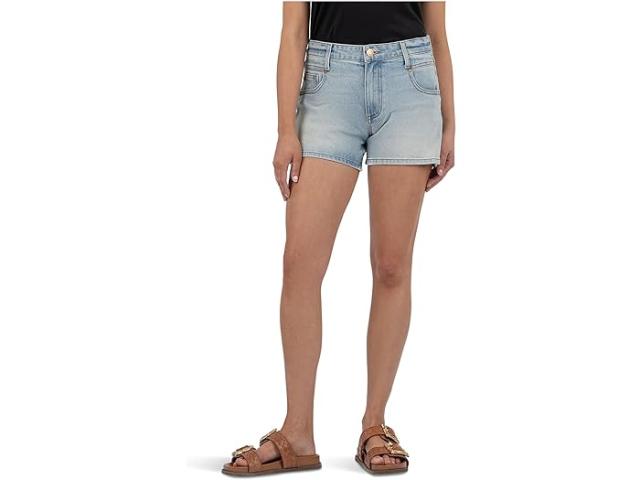 (取寄) カット フロム ザ クロス レディース ジーン ハイライズ ショーツ ウィズ インセット フロント ポケッツ KUT from the Kloth women Jane High-rise Shorts With Inset Front Pockets Charity