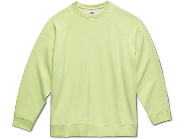 (取寄) ラベル レディース ゴー-トゥ ビッグ クルー LABEL women LABEL Go-To Big Crew Lime Greenの通販は 7,940円