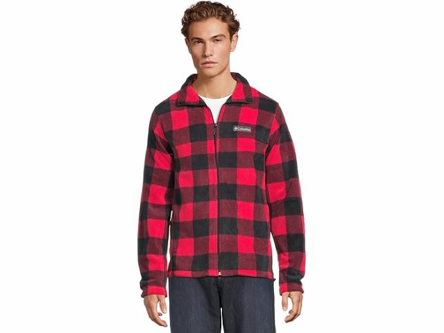 (取寄) コロンビア メンズ スティーンズ マウンテン プリンテッド ジャケット Columbia men Columbia Steens Mountain Printed Jacket Mountain Red Check Print 2の通販は