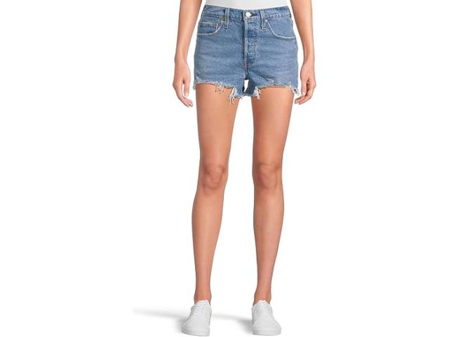 (取寄) リーバイス ウィメンズ レディース 501 ハイライズ ショーツ Levi's Womens women 501 High-Rise Shorts Jazz Solo