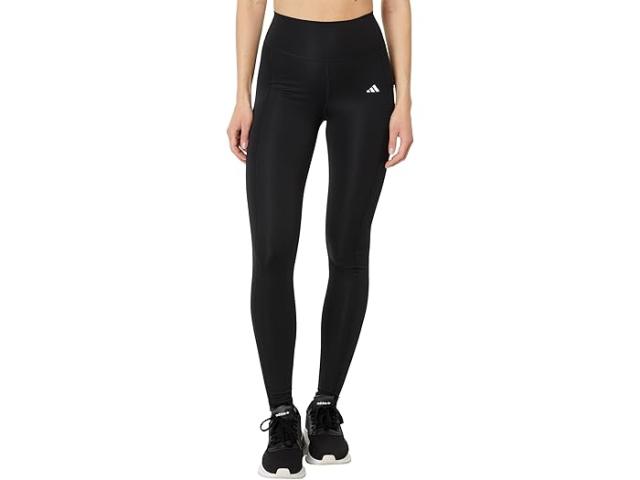 (取寄) アディダス レディース オプティム スタッシュ ハイライズ フルレングス レギングス adidas women Optime Stash High-Rise Full-Length Leggings Blackの通販はその他パンツ