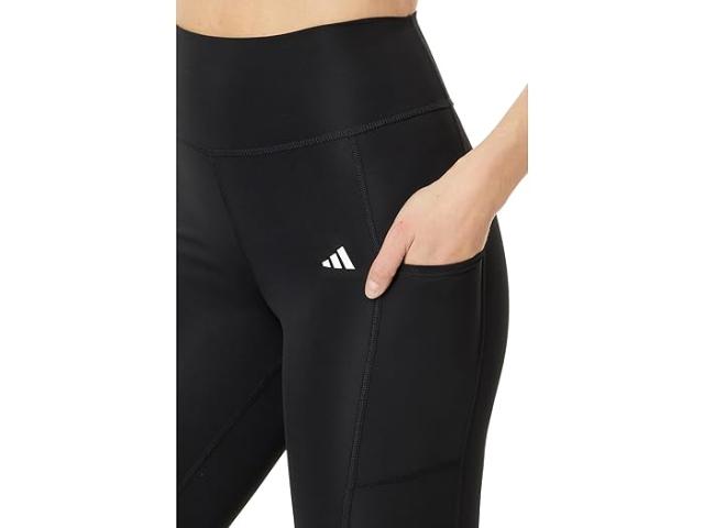 (取寄) アディダス レディース オプティム スタッシュ ハイライズ フルレングス レギングス adidas women Optime Stash High-Rise Full-Length Leggings Blackの通販は