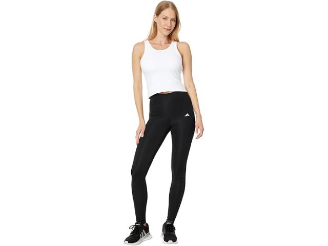 (取寄) アディダス レディース オプティム スタッシュ ハイライズ フルレングス レギングス adidas women Optime Stash High-Rise Full-Length Leggings Blackの通販は