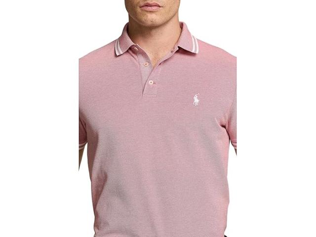 (取寄) ラルフローレン メンズ クラシック フィット ストレッチ メッシュ ポロ シャツ Polo Ralph Lauren men Polo Ralph Lauren Classic Fit Stretch Mesh Polo Shirt Adirondack Berry/Whiteの通販は