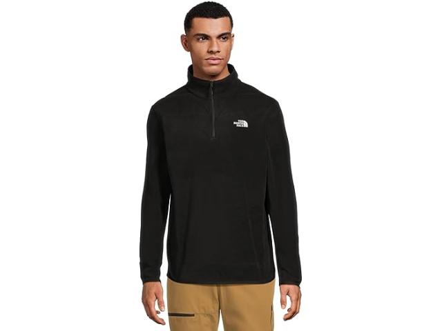 (取寄) ノースフェイス メンズ グレイシャー フリース  ジップ ジャケット The North Face men Glacier Fleece  Zip Jacket TNF Black