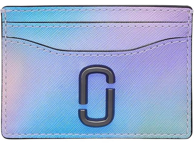 (取寄) マークジェイコブス レディース ザ エアブラシ ユーティリティ スナップショット カード ケース Marc Jacobs women The Airbrush Utility Snapshot Card Case Blue Multi