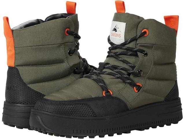 (取寄) スイムズ メンズ スノー ランナー SWIMS men Snow Runner Olive/Blackの通販は