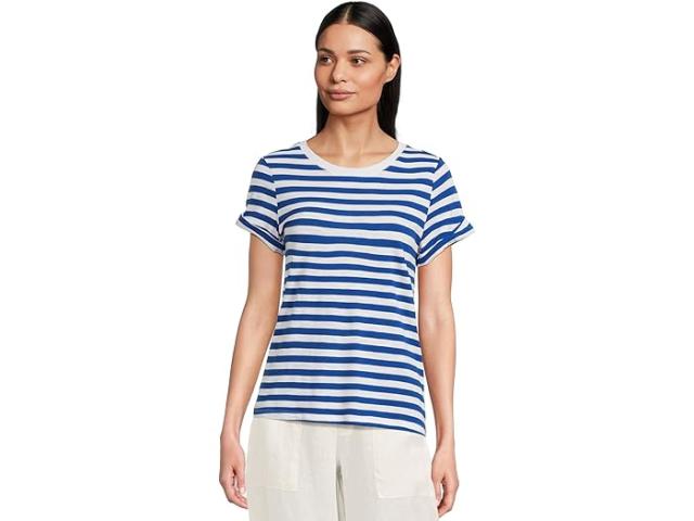 (取寄) サンクチュアリ レディース パーフェクト ティー リミックス Sanctuary women Perfect Tee Remix Cobalt/White Stripe