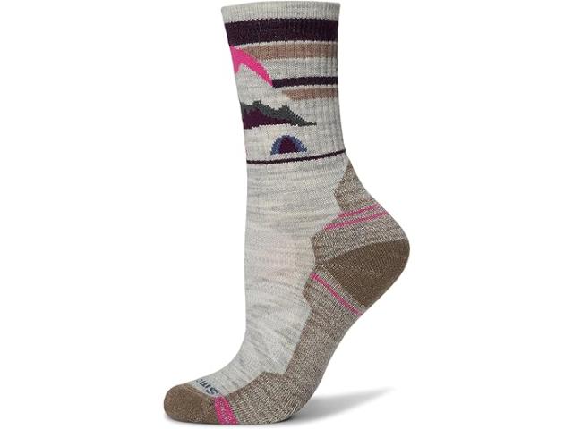 (取寄) スマートウール レディース ハイク ライト クッション マウンテン ムーン クルー Smartwool women Hike Light Cushion Mountain Moon Crew Ash