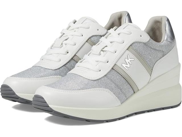 (取寄) マイケルコース レディース メーブル トレーナー MICHAEL Michael Kors women MICHAEL Michael Kors Mabel Trainer Aluminum Multiの通販は