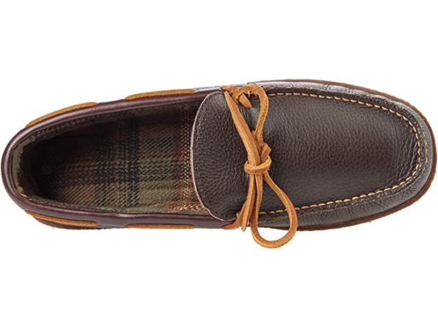 (取寄) エルエルビーン メンズ ハンド ソーン スリッパ フランネル-ラインド L.L.Bean men L.L.Bean Hand Sewn Slippers Flannel-Lined Brown