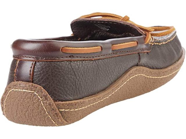 (取寄) エルエルビーン メンズ ハンド ソーン スリッパ フランネル-ラインド L.L.Bean men L.L.Bean Hand Sewn Slippers Flannel-Lined Brown