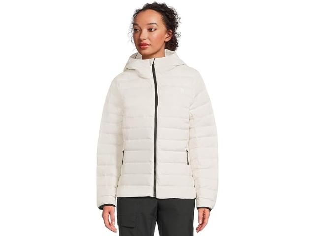 (取寄) ノースフェイス レディース クラシック ダウン フーデット ジャケット The North Face women Classic Down Hooded Jacket White Dune
