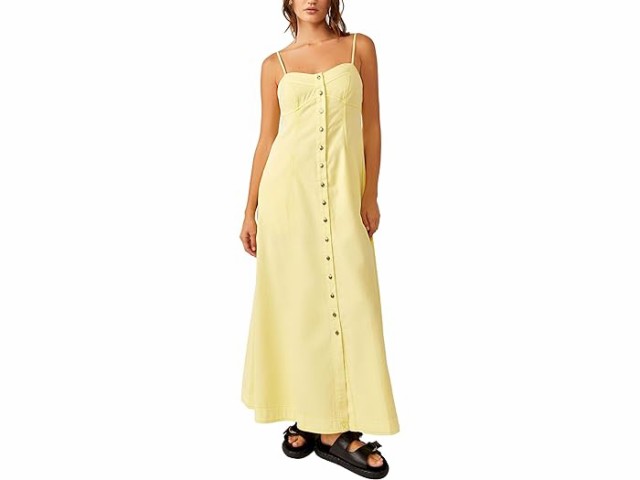 (取寄) フリーピープル レディース ジャスト ジル マキシ Free People women Free People Just Jill Maxi Yellowの通販は
