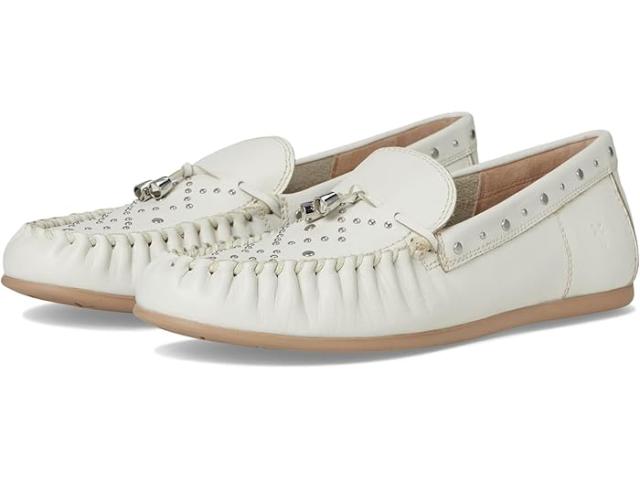 (取寄) フライ レディース ナヤ スタッズ モック Frye women Naya Stud Moc White