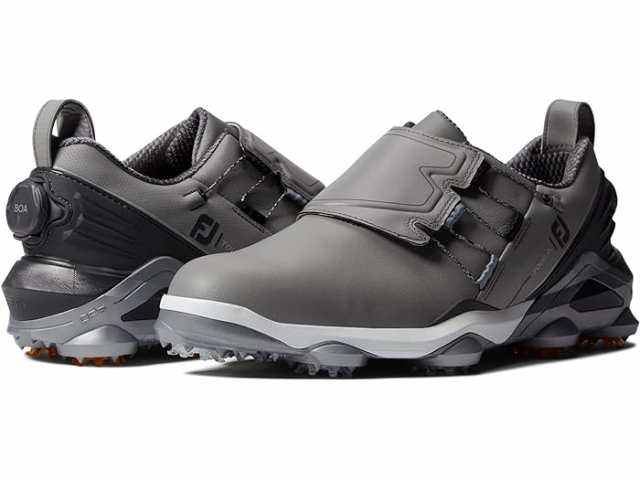 (取寄) フットジョイ メンズ ツアー アルファ ボア ゴルフ シューズ - プリビアス シーズン スタイル FootJoy men FootJoy Tour Alpha BOA Golf Shoes - Previous Season Style Gray/Charcoal/Orangeの通販は