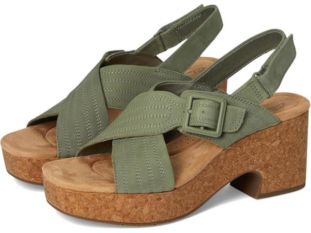 (取寄) クラークス レディース ウェスト Clarks women Nerisa West Sage Nubuck