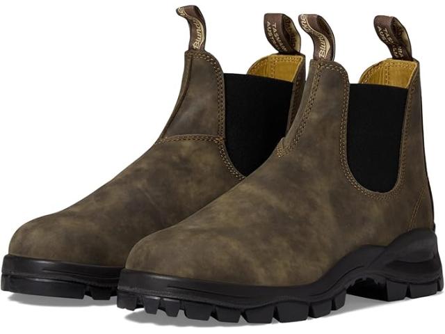 (取寄) ブランドストーン ラグ ブーツ Blundstone Lug Boot Rustic Brown