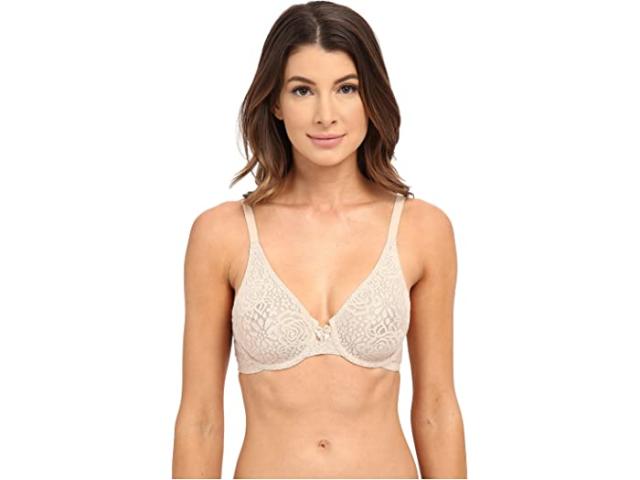 (取寄) ワコール レディース ハロ レース アンダーワイヤー ブラ 851205 Wacoal women  Halo Lace Underwire Bra 851205 Naturally Nudeの通販は