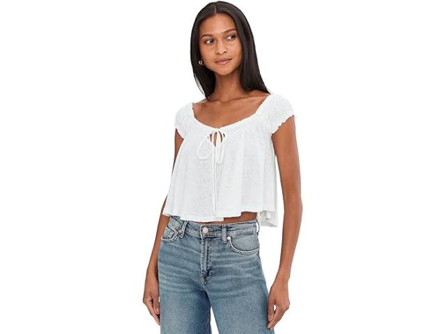 (取寄) フリーピープル レディース ウィー ザ フリー ダリア ティー Free People women We The Free Dahlia Tee Optic White