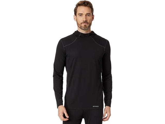 (取寄) ホットチリ メンズ クリマ-テック パーカー Hot Chillys men Clima-Tek Hoodie Black