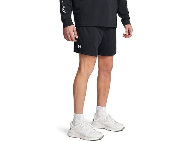 (取寄) アンダーアーマー メンズ テック 6 インチ メッシュ ショーツ Under Armour men Tech 6 Inch Mesh Shorts Black/White