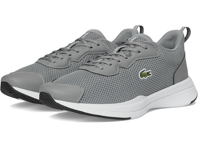 (取寄) ラコステ メンズ ネオ ラン ベース スニーカー Lacoste men Neo Run Base Sneakers Grey/White