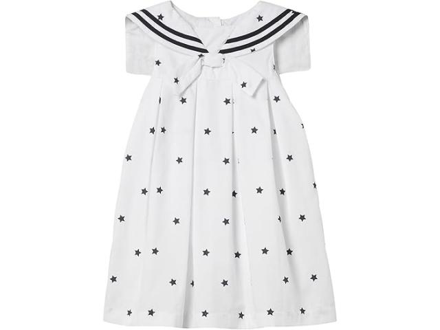 (取寄) ジャニー アンド ジャック レディース スター セーラー ドレス (インファント) Janie and Jack women Star Sailor Dress (infant) White