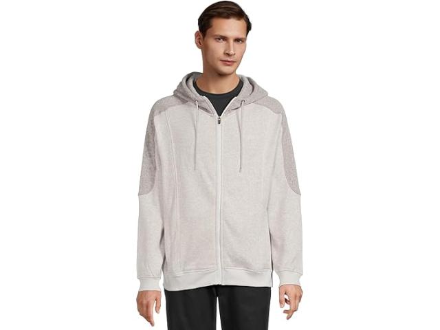 (取寄) クイックシルバー メンズ ケラー ジップ ブーディ Quiksilver men Keller Zip Hoodie Light Gray Heather