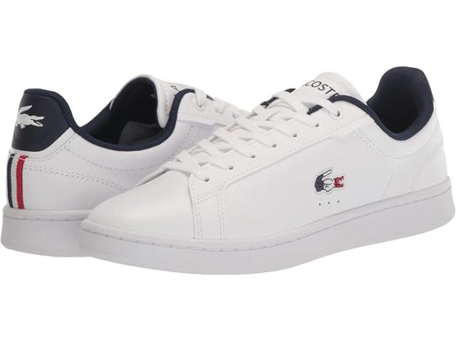 (取寄) ラコステ メンズ カーナビー プロ トライ 123 1 Lacoste men Carnaby Pro Tri 123 1 White/Navy/Redの通販は 37,700円