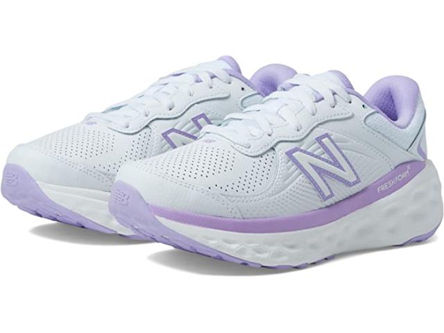 (取寄) ニューバランス レディース フレッシュ フォーム X レザー New Balance women New Balance Fresh Foam X 840v1 Leather White/Lilac Glo