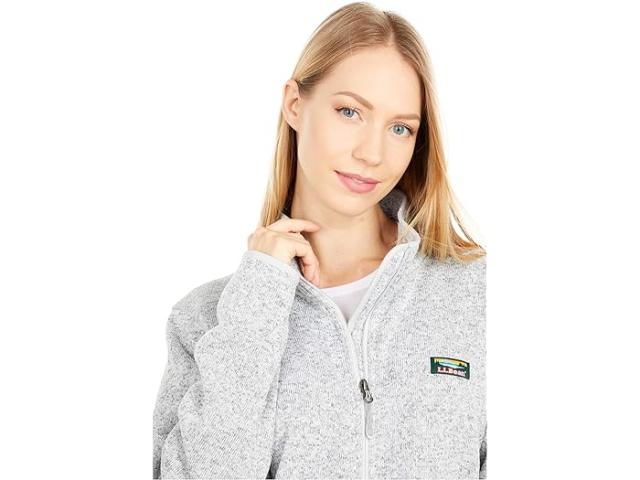 (取寄) エルエルビーン レディース セーター フリース フル ジップ ジャケット L.L.Bean women L.L.Bean Sweater Fleece Full Zip Jacket Pewter